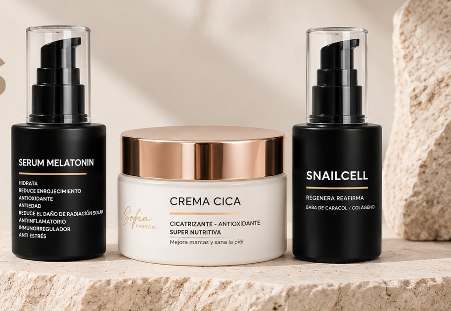 Serum Melatonin, Crema Cica y Snailcell